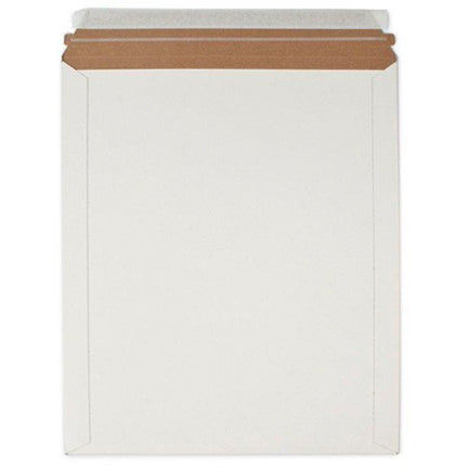 White 6" x 8" Rigid Lay Flat Mailer with Seal, Set of 5 by Royal Mailers