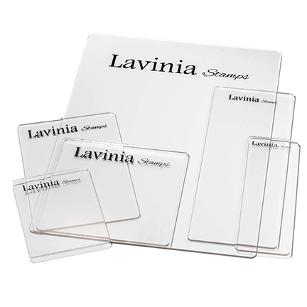 Acrylic Stamping Board, 5.9" x 3.9" by Lavinia Stamps