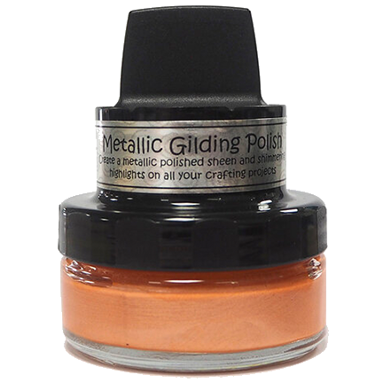 Cosmic Shimmer Metallic Gilding Polish, Apricot by Creative Expressions