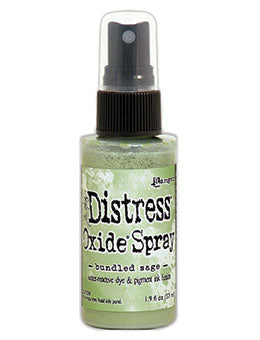 Distress Oxide Bundled Sage Ink Spray by Ranger/Tim Holtz