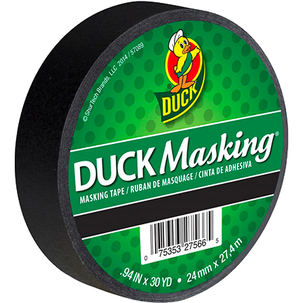 Masking Tape, Black by Duck