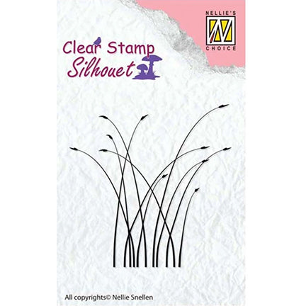 Silhouette Grass Stamp by Nellie's Choice