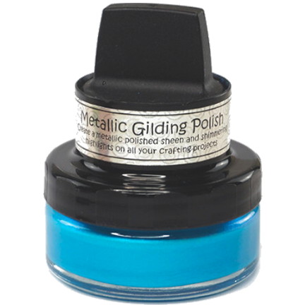 Cosmic Shimmer Metallic Gilding Polish, Blue Wave by Creative Expressions