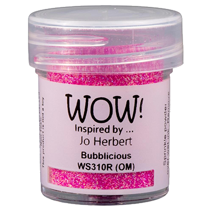 Embossing Powder, Bubblicious Glitter by WOW!