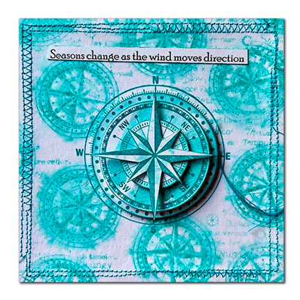 Compass (Large) by Lavinia Stamps