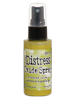 Distress Oxide Crushed Olive Ink Spray by Ranger/Tim Holtz