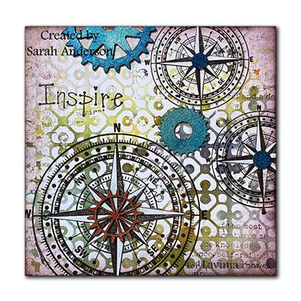 Compass (Small) by Lavinia Stamps