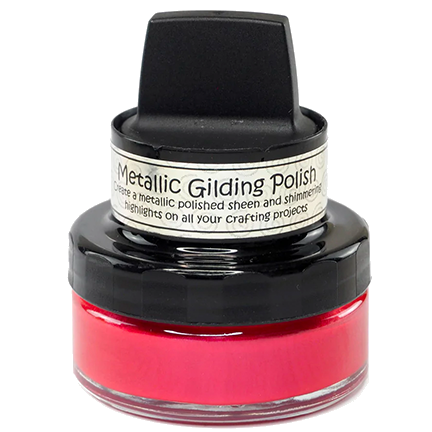Cosmic Shimmer Metallic Gilding Polish, Carmine Red by Creative Expressions