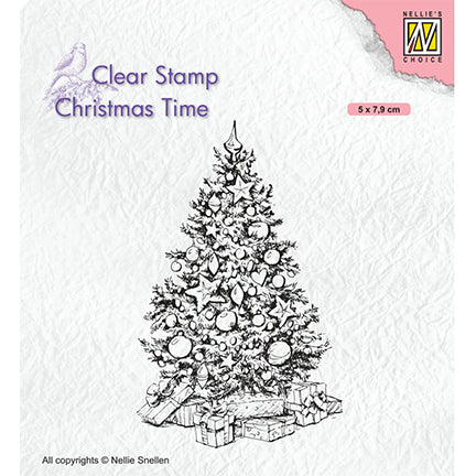 Christmas Time Stamp by Nellie's Choice