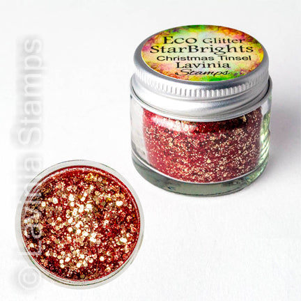 StarBrights Eco Glitter, Christmas Tinsel by Lavinia Stamps