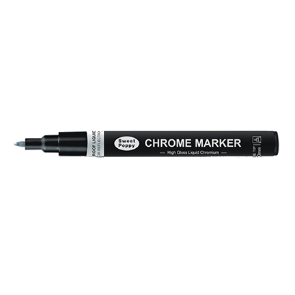 Chrome Marker, Silver by Sweet Poppy Stencils