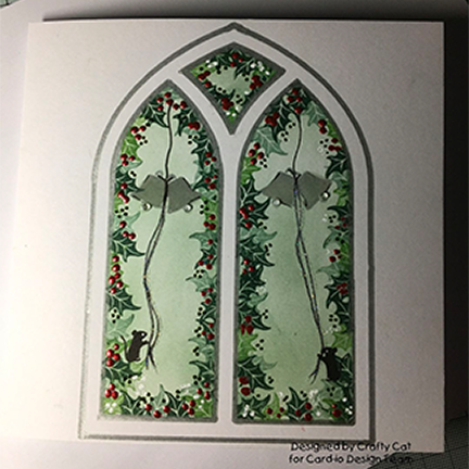 MajeMask Church Window Stencil by Card-io