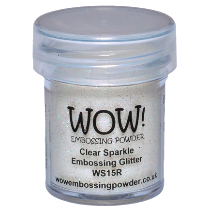 Embossing Powder, Clear Sparkle by WOW!