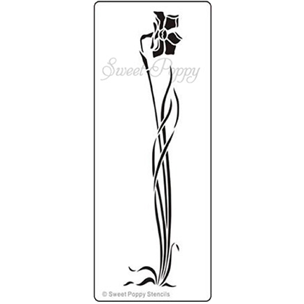 Daffodil Stencil by Sweet Poppy Stencils *Retired*Daffodil Stencil by Sweet Poppy Stencils *Retired*