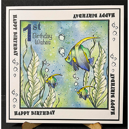 Deep Sea A6 Stamp Set by Sweet Poppy Stencils