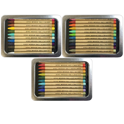 Distress Watercolor Pencils Bundle, 3 Sets by Ranger/Tim Holtz
