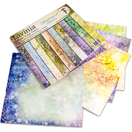 DreamScapes Paper Pad, Colourburst Collection by Lavinia Stamps