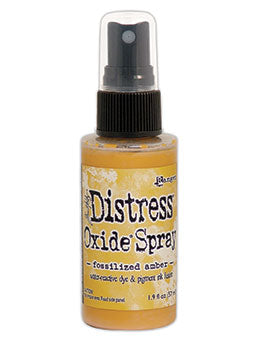 Distress Oxide Fossilized Amber Ink Spray by Ranger/Tim Holtz