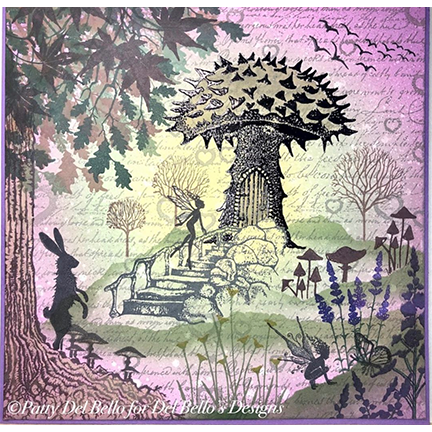 Skeleton Tree Scene by Lavinia Stamps
