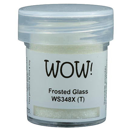 Embossing Powder, Frosted Glass Glitter by WOW!