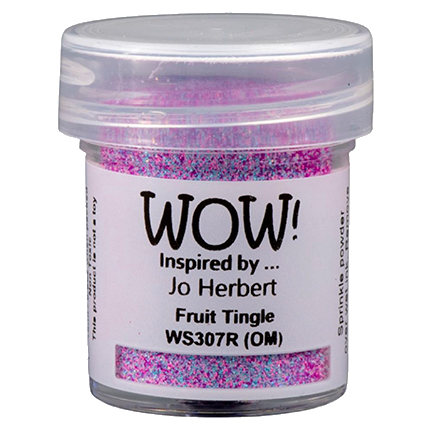 Embossing Powder, Fruit Tingle Glitter by WOW!