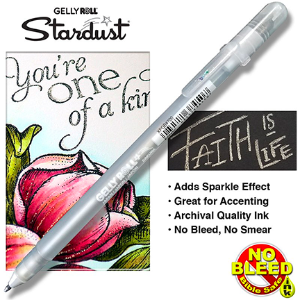 Sakura® Gelly Roll Stardust® Clear Glittering Gel Pen Set (2-pc) – The Yard  Art Supplies