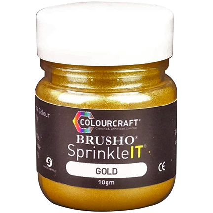 Brusho SprinkleIT, Gold by Colourcraft