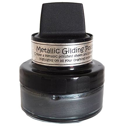 Cosmic Shimmer Metallic Gilding Polish, Graphite by Creative Expressions