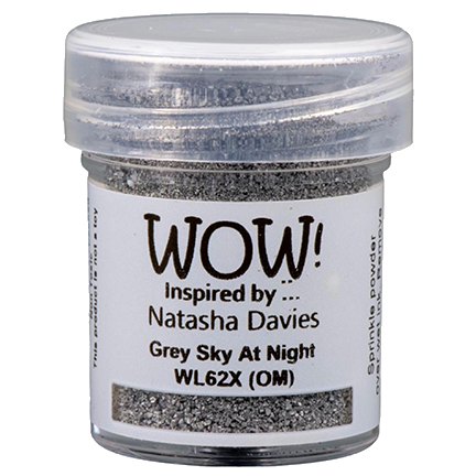 Embossing Powder, Grey Sky At Night Colour Blend Mixture by WOW!