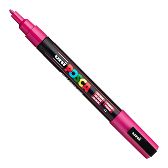 Mitsubishi Pencil uni POSCA Bold square core 15 color set