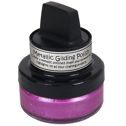 Cosmic Shimmer Metallic Gilding Polish, Indian Pink by Creative Expressions