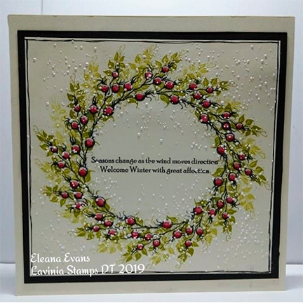 Berry Wreath with Mini Berries by Lavinia Stamps