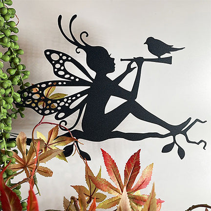 Metal Garden Ornament (Coated), Lola by Lavinia Stamps