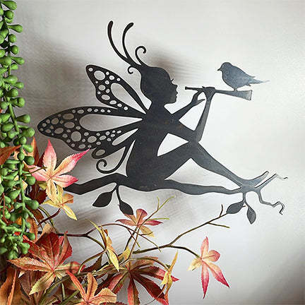 Metal Garden Ornament (Uncoated), Lola by Lavinia Stamps