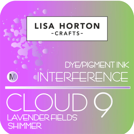 Lisa Horton Crafts Cloud 9 Dye/Pigment Ink Interference Ink Pad - Pink  Champagne Shimmer - Scrapbooking Made Simple