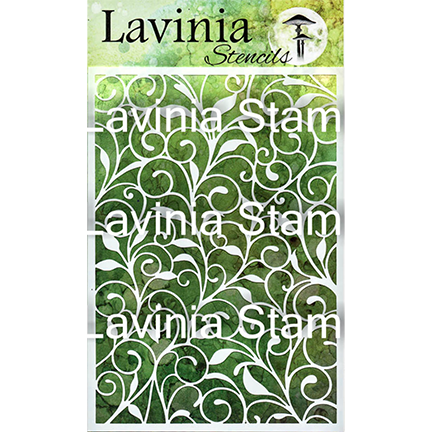 Leaf Trails Stencil by Lavinia Stamps