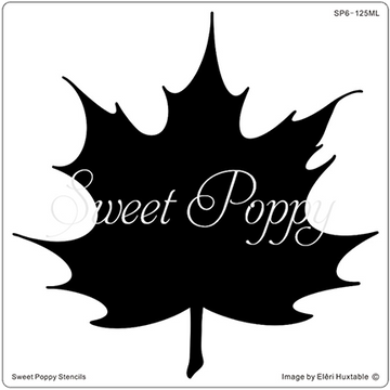 Mehndi Snowflake Stencil by Sweet Poppy Stencils *Retired*