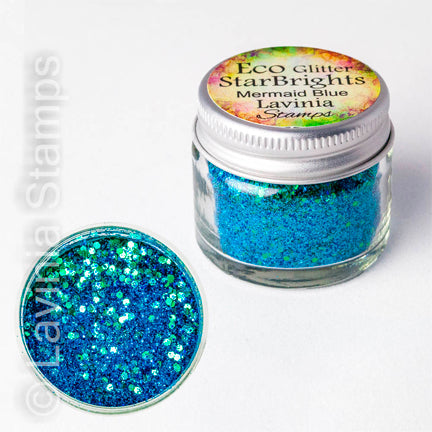 StarBrights Eco Glitter, Mermaid Blue by Lavinia Stamps