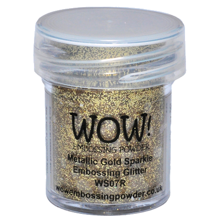 Embossing Powder, Metallic Gold Sparkle by WOW!