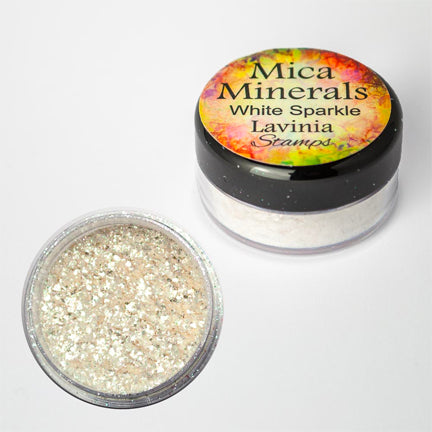 Mica Minerals White Sparkle by Lavinia Stamps