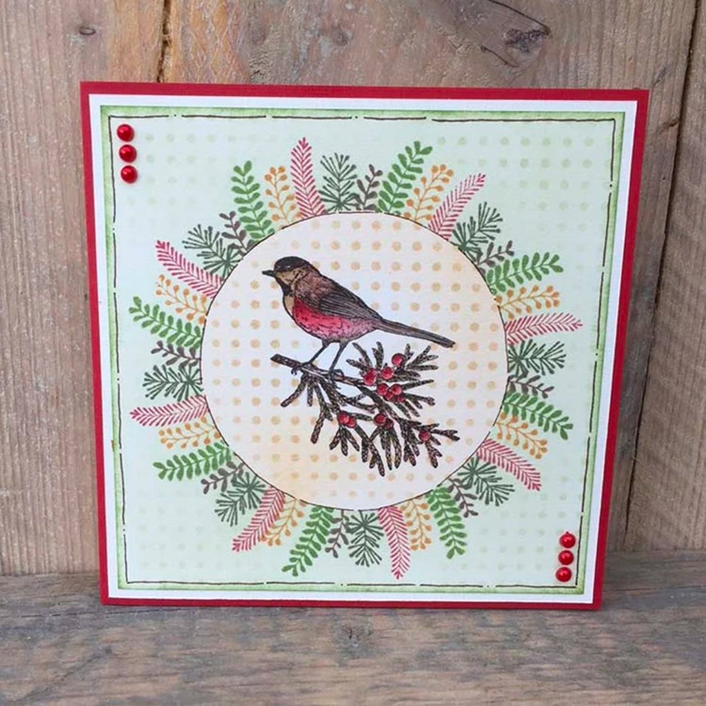 Mini Christmas Branches 02 Stamp by Nellie's Choice