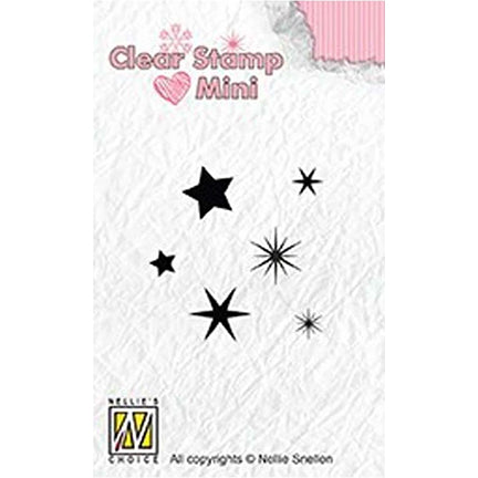 Minis Stars Stamp by Nellie's Choice