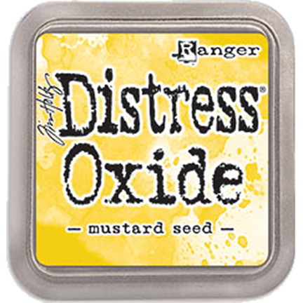 Distress Oxide Ink Pad, Mustard Seed by Ranger/Tim Holtz