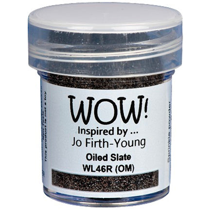 Oiled Slate Embossing Powder by WOW!