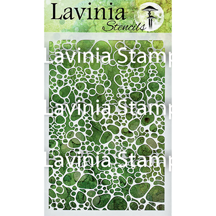 Pebble Stencil by Lavinia Stamps