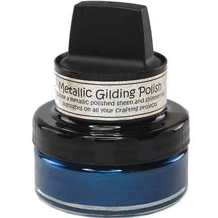Cosmic Shimmer Metallic Gilding Polish, Petrol Blue by Creative Expressions
