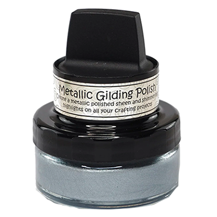 Cosmic Shimmer Metallic Gilding Polish, Pure Silver by Creative Expressions