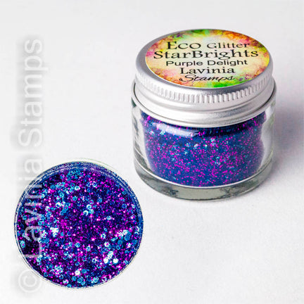 StarBrights Eco Glitter, Purple Delight by Lavinia Stamps