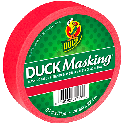 Duck Masking Tape - Red