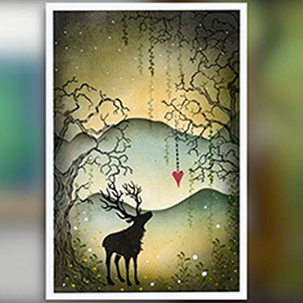 Reindeer (Small) by Lavinia Stamps
